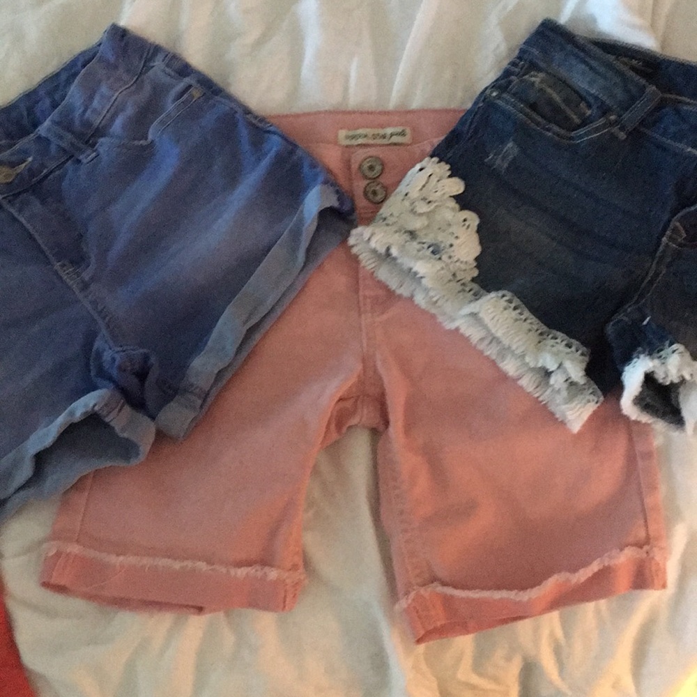 3 Pair of Jean Shorts